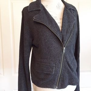 CAbi Indie Asymetrical Zip Moto Jacket #775 XL